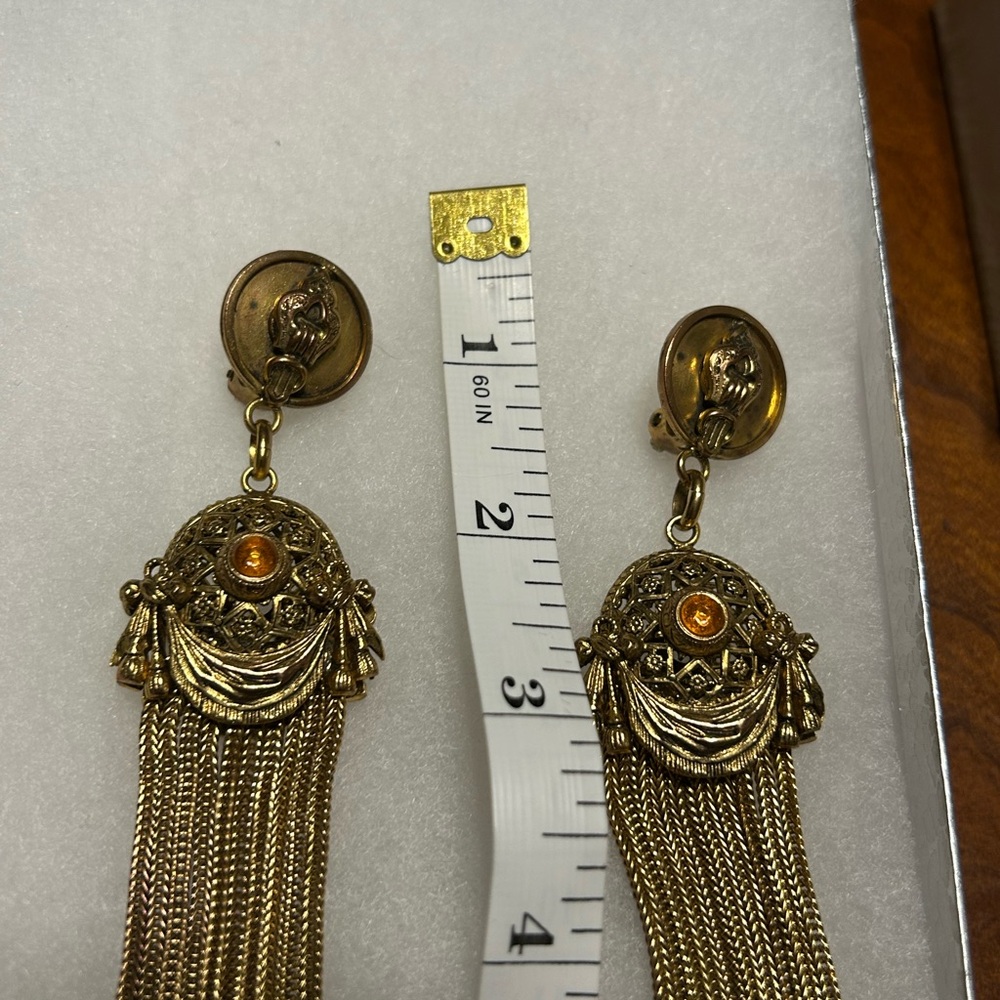 JL Blin vintage couture earrings